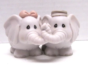 Enesco Precious Moments ELEPHANTS Figurine Two By Two #530131 Noah's Ark 1992 - Picture 1 of 12