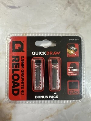 QUICKDRAW QDGR-2X10 Graphite Refills NEW - Image 1 of 2
