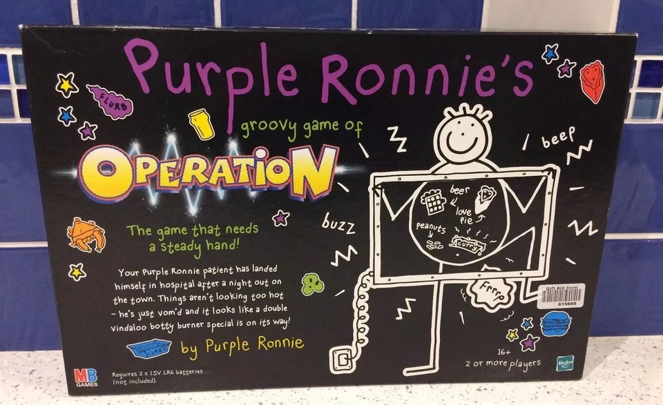 Operation Purple Ronnie COMPLETE MB Games - 2002 - Tested & Working - Image 1 of 4