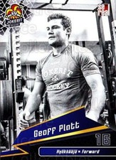 2018-19 Finnish Jokerit Helsinki Sereal #BW14 Geoff Platt