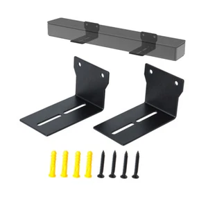 Iron Bar Audio Wall Mount Bracket L-shape Creative Speaker Metal Bracket - Picture 1 of 7