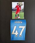 Phil Foden Signed & Mounted Photo - Manchester City, England National Team