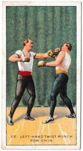 Carreras - 'The Science of Boxing Series (Black Cat)' (1914) - Left Hand Twis... - Picture 1 of 2