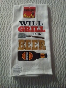BARBEQUE KITCHEN TOWEL - Picture 1 of 1
