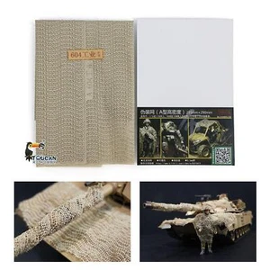 1/24 1/16 1/35 Military Tank Sherman German Soldier Camouflage Net A1 RC - Imagen 1 de 10
