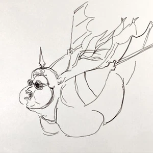 James and the Giant Peach: Original Storyboard Zeichnung + ZERTIFIKAT (1996) - Bild 1 von 4