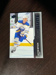 2021-22 Upper Deck Series 1 Jacob Bryson Young Guns - Picture 1 of 2