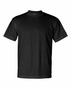 Bayside Mens 50% Cotton/50% Polyester USA-Made Short Sleeves T-Shirt - 1701 - Picture 1 of 9