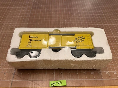 O Gauge Train K-8427 illinois Terminal ITC 8427 Box Car w/styrofoam tray LOT E - Image 1 of 4