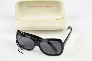 RRP $595 MATTHEW WILLIAMSON LINDA FARROW Women SZ140 Oversized Sunglasses 17713_