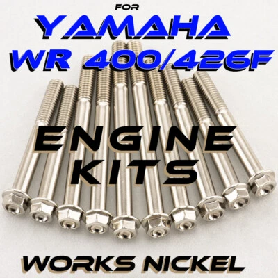 Kit de pernos de motor para Yamaha WR426F | ¡Funciona niquelado con MEJOR PRECIO en eBay!! Foto 1 de 4