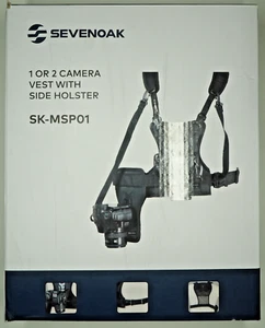 Sevenoak Dual Camera Strap SK-MSP01 Multi-purpose Strap System w Side Pockets - Picture 1 of 1