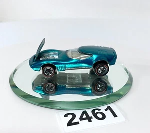 Hot Wheels Vintage Redline 1968 Aqua Toreo - Mattel - White Interior - Picture 1 of 2