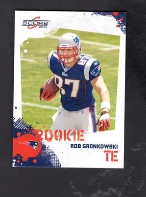 2010 Score #383 Rob Gronkowski RC - Image 1 of 2
