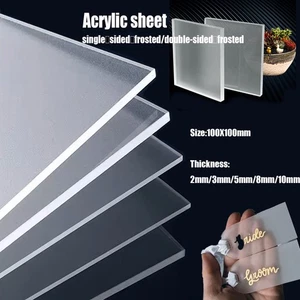Matte Frosted Translucent Acrylic Sheet for DIY Projects and Design, Signs - Picture 1 of 15