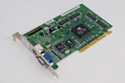 Nvidia GeForce2 MX 32Mb VGA AGP Graphics Card Retro Gaming Windows 98 - Image 1 of 4