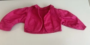 American Girl Courtney Pink Cropped Jacket Retired 2021  EUC - Picture 1 of 4