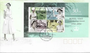 COCOS ISLANDS QEII 50th ANNIV ROYAL VISIT 1954-2004 COVER MY REF 6233 - Bild 1 von 1