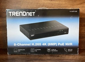 Trendnet 8 canales 4K PoE NVR alimenta y almacena datos de hasta 8 cámaras - Imagen 1 de 11