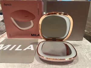 Fancii MILA Rechargeable Compact Mirror w/ Dimmable LED's- NEW NEVER USED - Picture 1 of 7