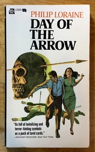 Day Of The Arrow by Philip Loraine - vintage 1964 Ace mystery pb, Hooks cover - Picture 1 of 6