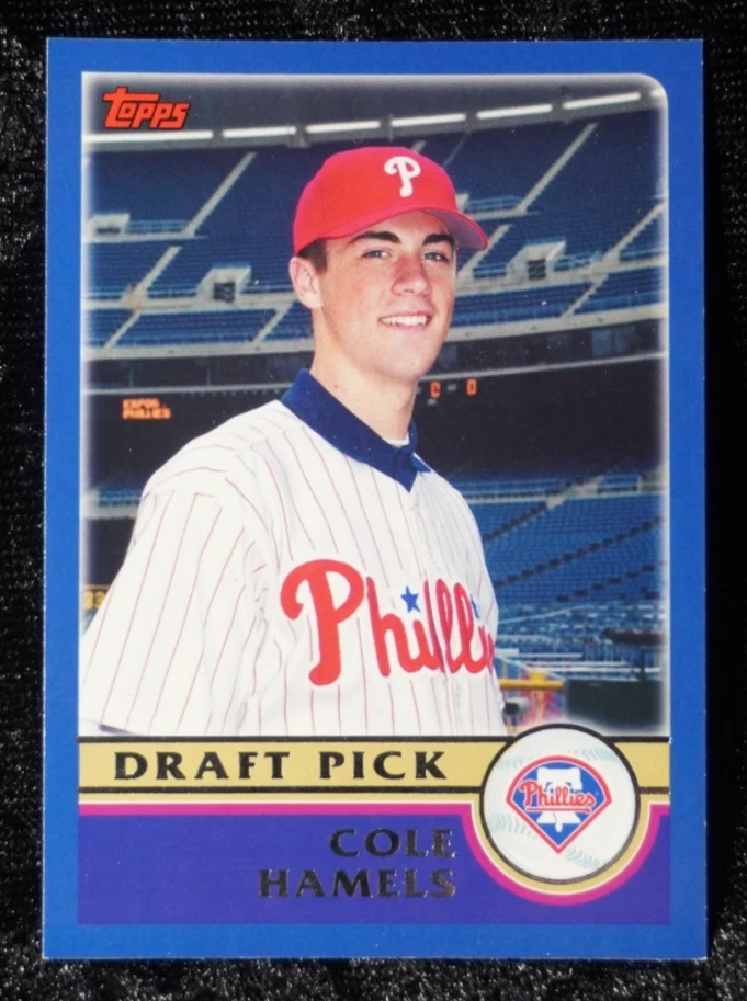 COLE HAMELS—2010 Topps Cards Your Mom Threw Out #CMT110 - Image 1 of 2