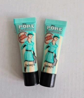 Benefit The Porefessional Pore Primer 3ml x 2 Travel Size New FREE FAST P&P  - Image 1 of 4
