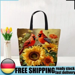 11CT Druck Tiere Canvas Taschenherstellung Kit 40x40cm Handarbeit Stickerei Bast - Bild 1 von 24