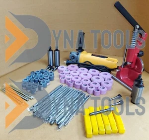 KIT COMPLETO DE RECTIFICADO DE ASIENTO DE VÁLVULA ESTILO SIOUX Pequeños Grandes Motores JUEGO HÁGALO USTED MISMO HERRAMIENTA DYNA - Imagen 1 de 24