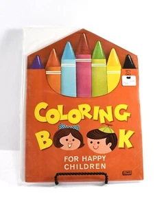 1966 LOWE "COLORING BOOK FOR HAPPY CHILDREN" - Foto 1 di 5