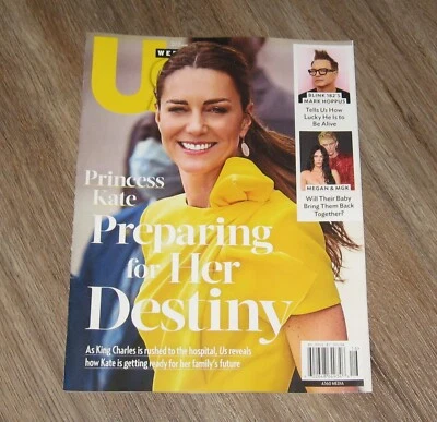 US Weekly 2025 magazine Kate Middleton MEGAN FOX Machine Gun Kelly AMY LOCANE - Image 1 of 2
