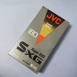 🔥New JVC Super VHS Master SE-180 XG 180min SVHS BLANK TAPE VIDEO CASSETTE - Picture 1 of 4