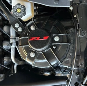 2010-2015 Camaro Strut Tower Covers Caps In Matte Black (ZL1)Msg Me 4 Logo Color - Bild 1 von 7