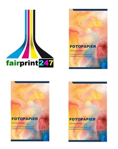 Papier photo brillant étanche DIN A4 160 ou 200 ou 240 g/m² libre choix - Photo 1/7