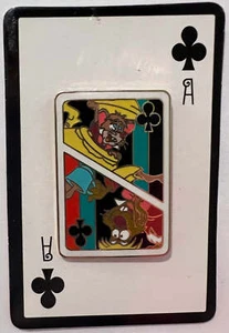 Dormouse & March Hare Card Alice in Wonderland Mystery DLR Disney Pin C04 - Picture 1 of 1