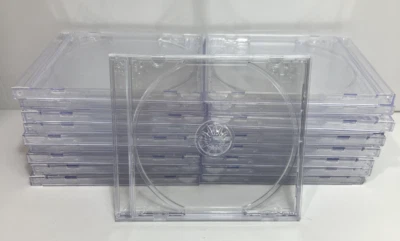 New Replacement Clear Jewel Case Case For Sony PlayStation 1 - Image 1 of 4
