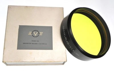 Hasselblad 105mm O21 Gelb-Hell 100 Yellow Filter for Dallmeyer 508mm Dallon...LN - Image 1 of 4