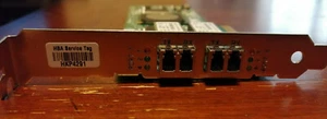 Qlogic QLE2462 PX2510401 KC184 4Gb Dual Port PCIe Fibre FC HBA Network Card - Picture 1 of 2