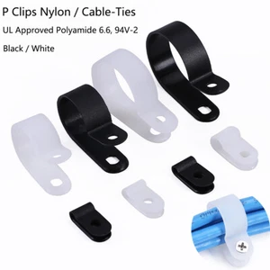P-Clip für Kabel 3mm - 32mm Nylon Kabelschelle Kabelfixierung Chassisklemmen - Picture 1 of 18