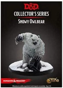 GF9 D&D Mini Snowy Owlbear (Limited Ed) Dungeons & Dragons Gale Force Nine - Picture 1 of 1