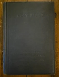 Vintage The Oxford Self-Pronouncing Bible KJV Hardcover Oxford University Press - Picture 1 of 3