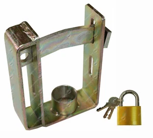 Trailer Hitch Lock Coupling Universal Tow Ball Caravan Camping Anti Theft H/DUTY - Picture 1 of 1