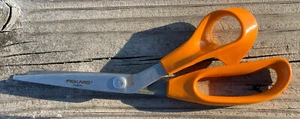 Fiskars Pinking Shears Zig Zag Fabric Craft Scissors Stainless 10” - Picture 1 of 10