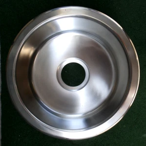 Classic Single Bowl Undermount Stainless Steel Sink 14 3/4" w/Mounting Hardware - Picture 1 of 6