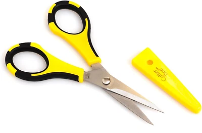 EK Tools Cutter Bee Precision Craft Scissors, Small, Yellow and Black, Package I - Image 1 of 4