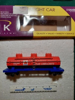 K-LINE S SCALE #K511-016 CITGO TANK CAR - Image 1 of 4
