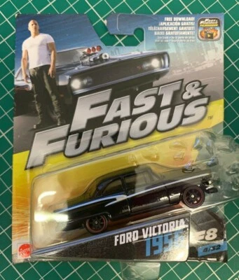Ford Victoria 1956 Fast and Furious Die Cast Model Car No 4 New and Unopened - Image 1 of 2