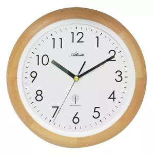 Reloj de Pared Radiocontrol de Madera, Atlanta - PR4323/30 Nuevo - Imagen 1 de 1