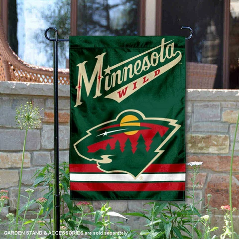 Minnesota Wild Garden Flag and Yard Banner Cover