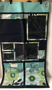 Thirty One Hang-Up Home Dorm Navy Wall Pocket Organizer Large 22"L x 41”H - Picture 1 of 6